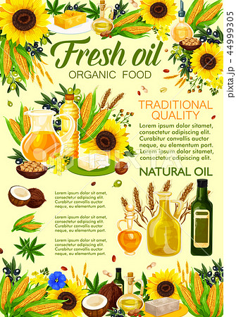 Natural oil, vegetable and plant ingredients 44999305