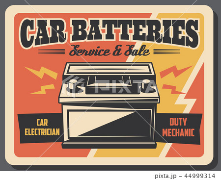 Car battery charging, auto repair service 44999314