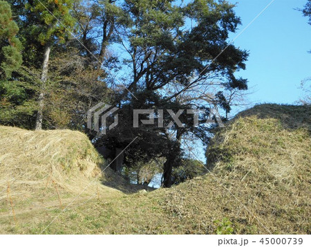 大胡城　虎口と土橋 45000739