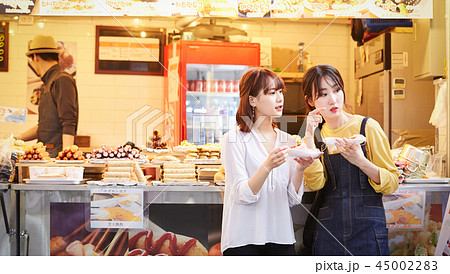 韓国 女子旅 屋台グルメ 韓国 女子旅 屋台グルメ 45002283