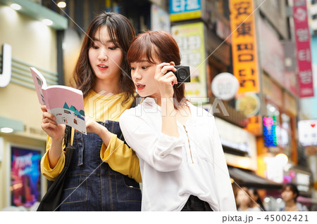 韓国 女子旅 街歩き 韓国 女子旅 街歩き 45002421