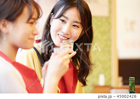 韓国　女子旅　韓国料理　食事 45002426