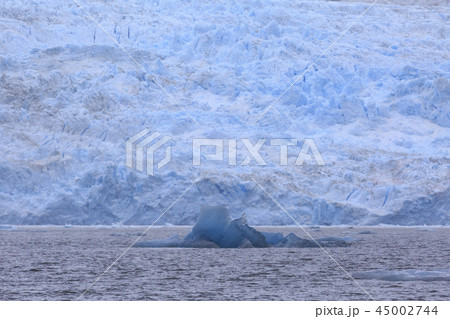 アラスカ　プリンス・ウィリアム湾　氷河 45002744