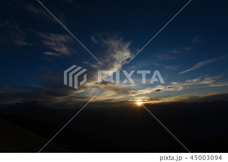 夕焼け 夕焼け 45003094