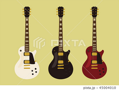 Guitar Guitars Les Paul Stock Illustration