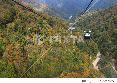 秋の谷川岳 谷川岳ロープウェイ 秋の谷川岳 谷川岳ロープウェイ 45004475