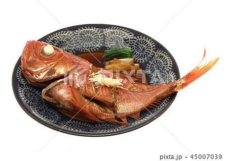 金目鯛の煮付け、煮魚 金目鯛の煮付け、煮魚 45007039