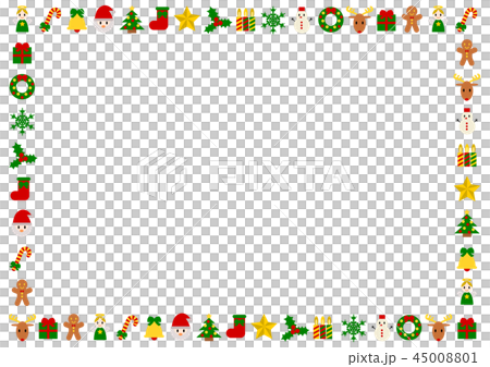 Christmas background illustration frame Christmas background illustration frame 45008801
