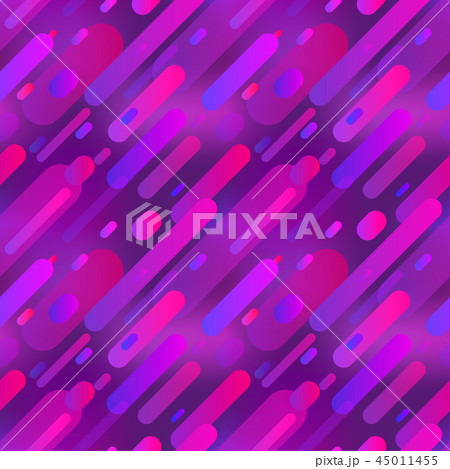Trendy bright colorful gradient shapes composition 45011455