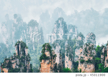 Zhangjiajie mountains, China Zhangjiajie mountains, China 45011900