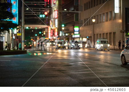 小倉中心街夜景【福岡県北九州市】 小倉中心街夜景【福岡県北九州市】 45012603