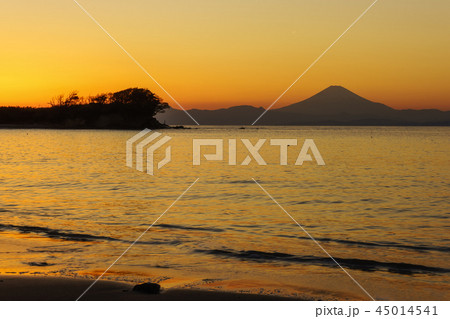 長者ヶ崎・夕景 45014541