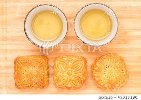 Delicious moon cake for Mid Autumn Festival 45015190
