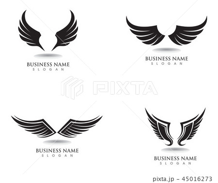 Eagle wing falcon logo and symbols template vector 45016273
