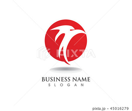 Eagle wing falcon logo and symbols template vector 45016279