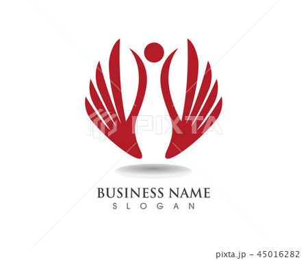 Eagle wing falcon logo and symbols template vector 45016282