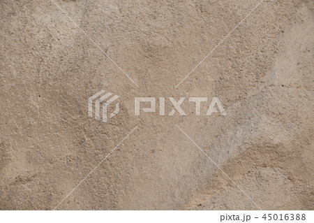 Closeup limestone rock face showing weathered strata Geology wal 45016388