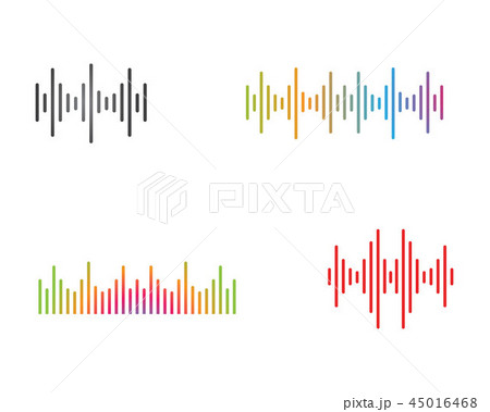 sound wave illustration 45016468