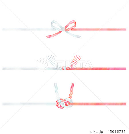 水引 （紅白） 45016735