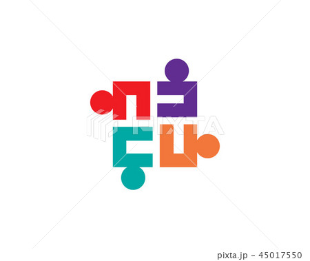 Adoption and community care Logo template 45017550
