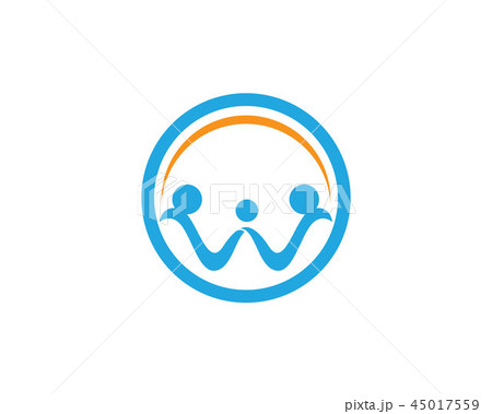 Adoption and community care Logo template 45017559