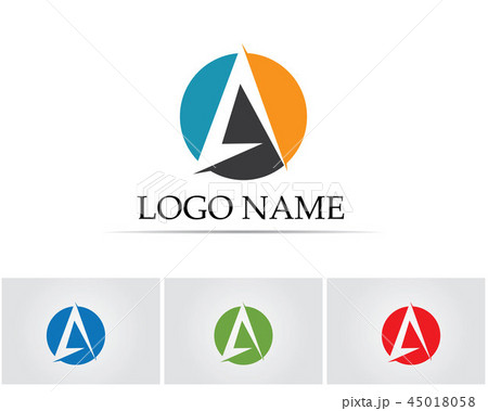A Logo Business Template Vector iconのイラスト素材 [45018058] - PIXTA