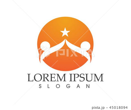 family care love logo and symbols 45018094