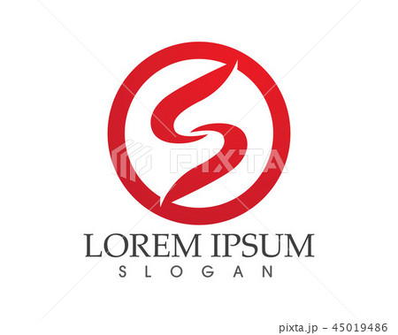 Business corporate letter S logo design vector 45019486