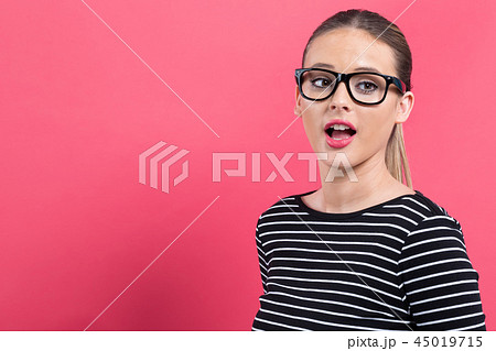 Young woman talking 45019715