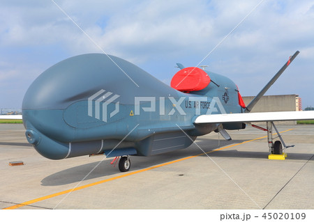横田基地日米友好祭のRQ-4 横田基地日米友好祭のRQ-4 45020109