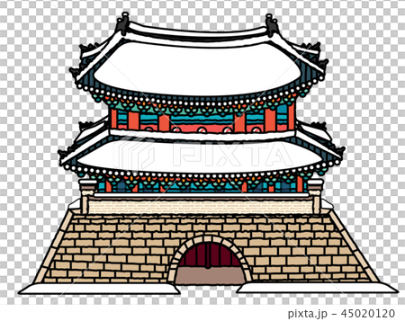 Winter, snowing in the snow 45020120