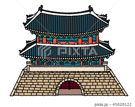 建物 イラスト デザイン 45020122
