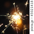 Abstract lighting fireworks background 45021418