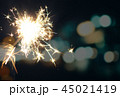 Abstract lighting fireworks background 45021419