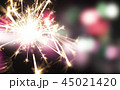 Abstract lighting fireworks background 45021420