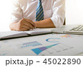businessman working business strategy as concept 45022890
