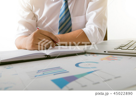 businessman working business strategy as concept 45022890