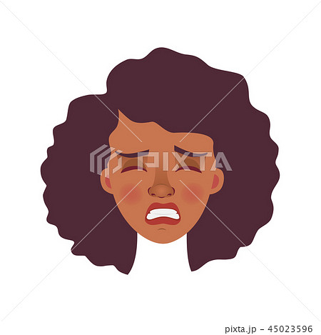 face of African woman 45023596