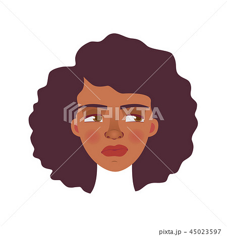 face of African woman 45023597