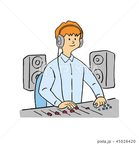 音響のイラスト素材