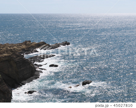 能登半島／ヤセの断崖／石川県羽咋郡志賀町前浜 45027810