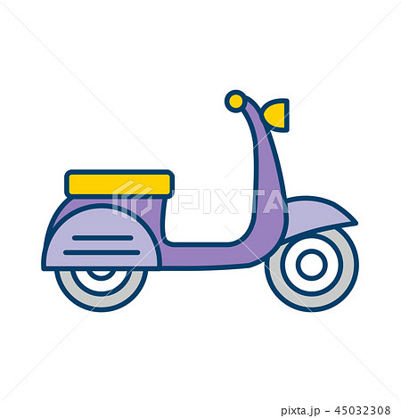 バイクのイラスト素材