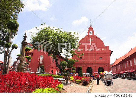 Christ Church on Dutch square, Malacca, Malaysia 45033149