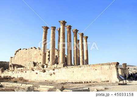 Temple of Artemis in Jerash, Jordan 45033158