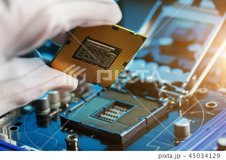 Electronic engineer of computer technology.  45034129