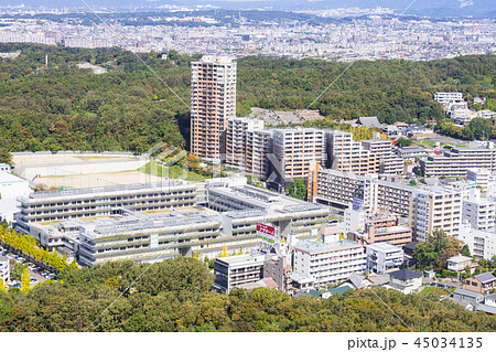 名古屋市千種区都市風景 愛知県立愛知総合工科高等学校の写真素材 [45034135] - PIXTA