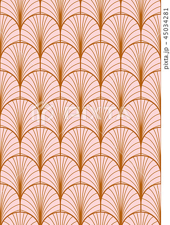 Art deco geometric seamless vector pattern. 45034281