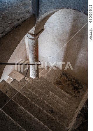 Stairs in the old home in Dubrovnik 45036611
