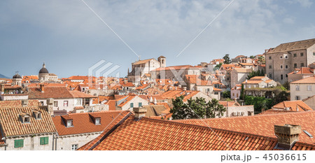 Panorama of Dubrovnik Old Town 45036615