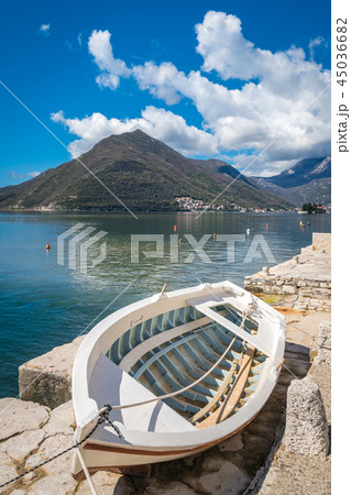 Small fishing boat in Perast Small fishing boat in Perast 45036682